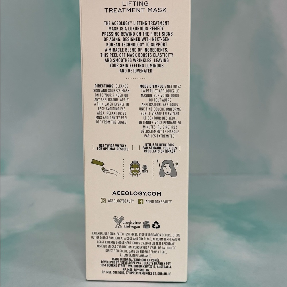 Aceology Gold Lifting Treatment Mask - Picture 3 of 4